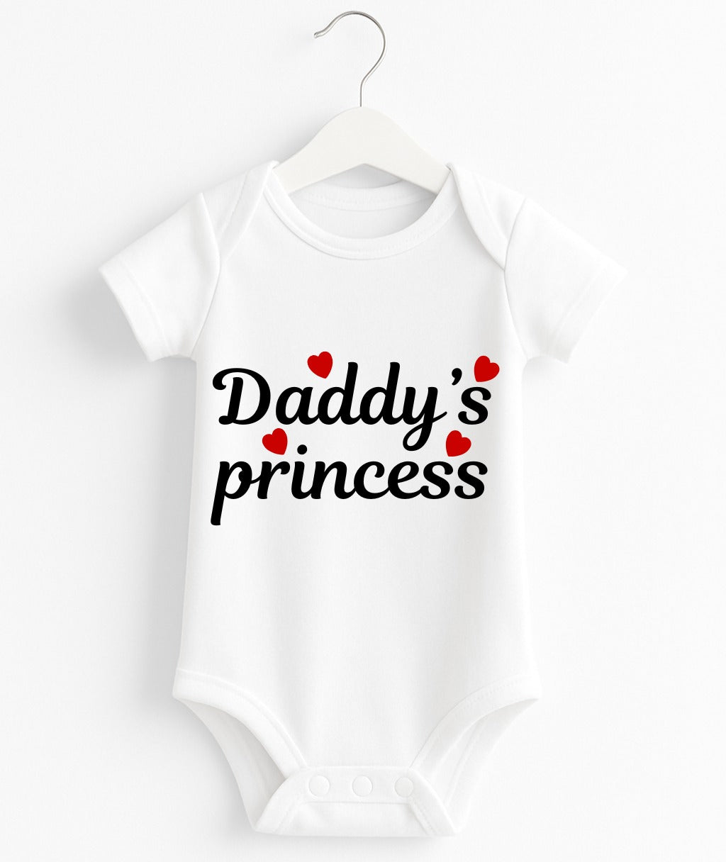 Customize Daddy's Princess Baby Romper