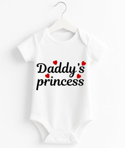 Customize Daddy's Princess Baby Romper