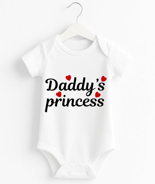 Customize Daddy's Princess Baby Romper