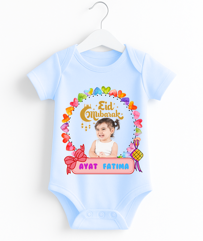 Customize Name & Pic Eid Romper